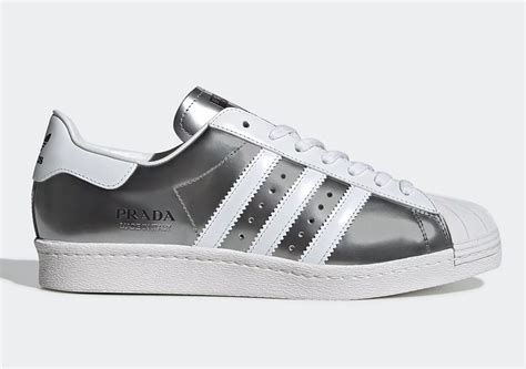 prada superstar silver|adidas Superstar Prada Silver Men's .